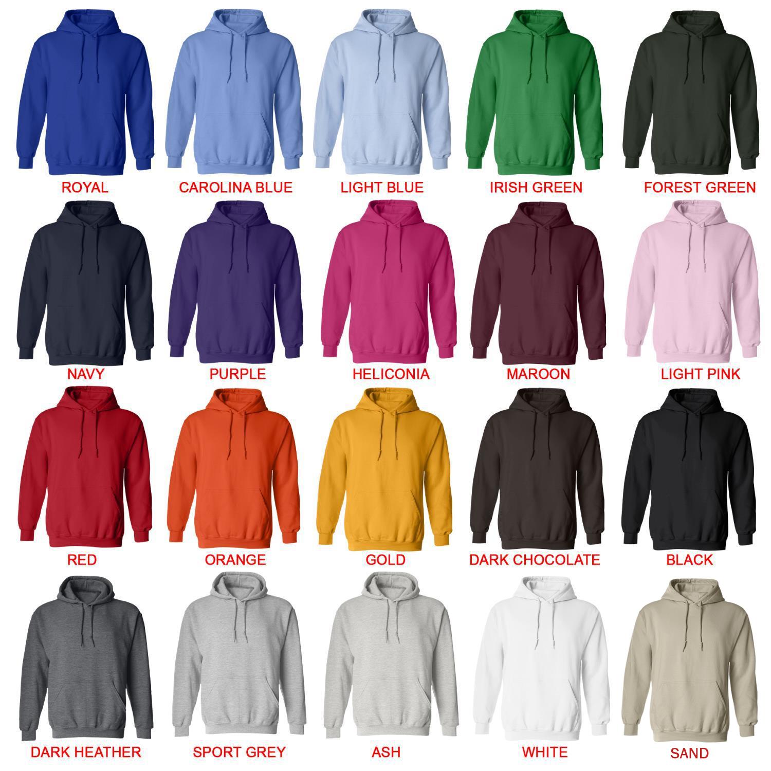 hoodie color chart - Twisted - Wonderland Merch