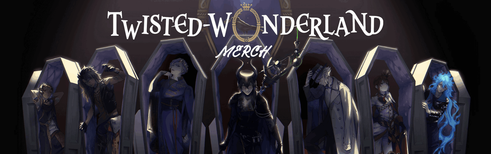 banner Twisted Wonderland 2 - Twisted - Wonderland Merch
