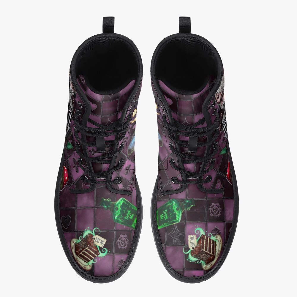 Twisted Wonderland Gothic Combat Boots - Image 3