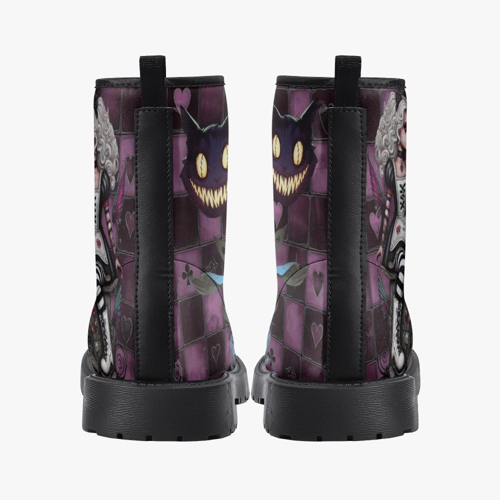 Twisted Wonderland Gothic Combat Boots - Image 7