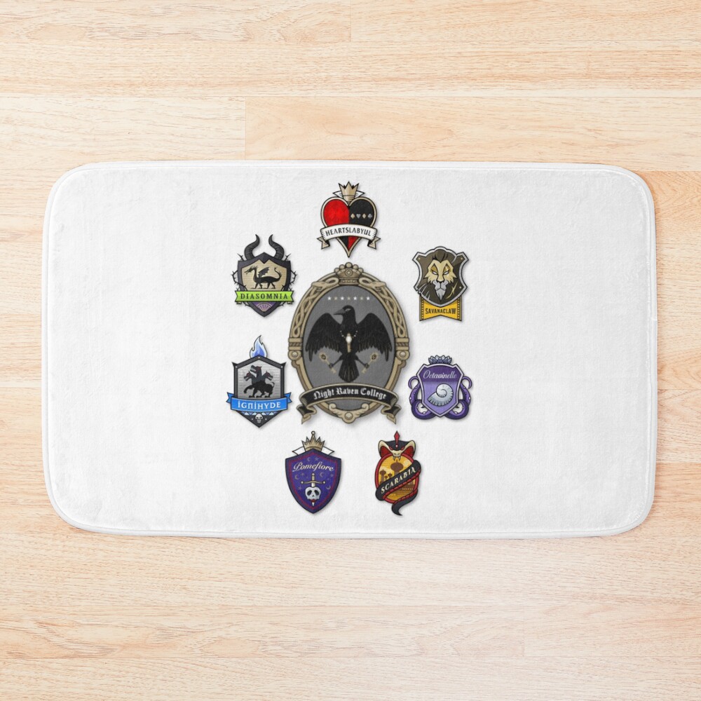 Raven Twisted Wonderland Bath Mat